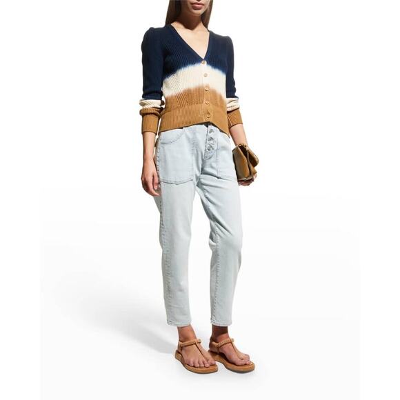 Veronica Beard Parula Dip Dye Cardigan - Picture 2 of 8